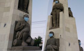 Monumento Revolución en Pachuca de Soto